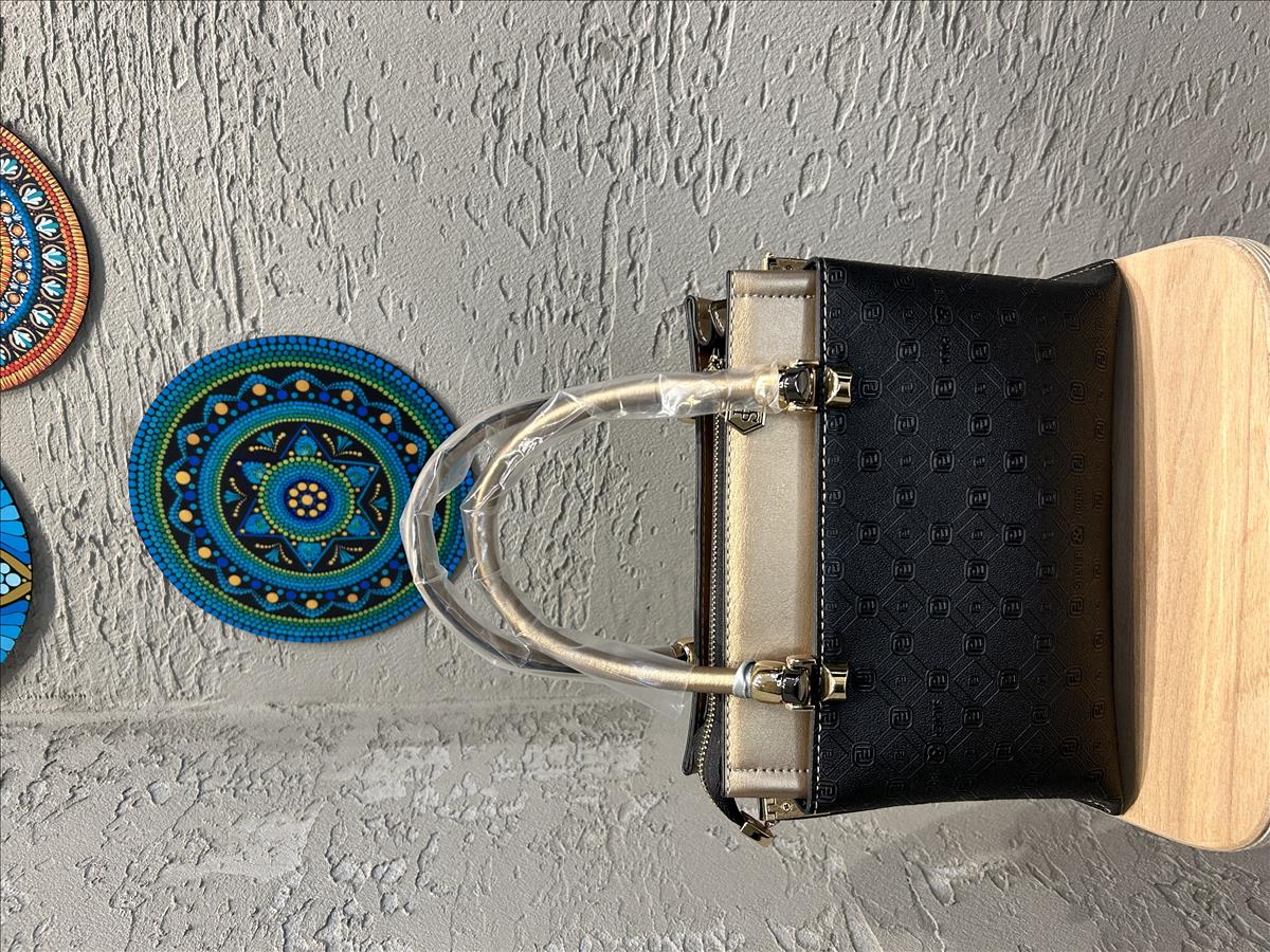 Bronz Silver P. Baskı Çanta